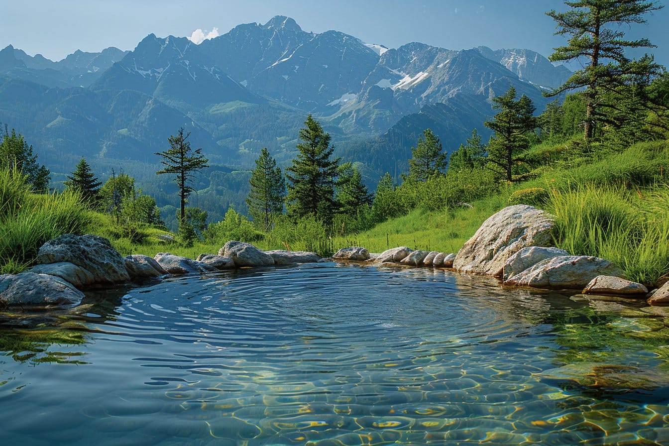 Offrez-vous un week-end bien-être en montagne avec sources chaudes naturelles