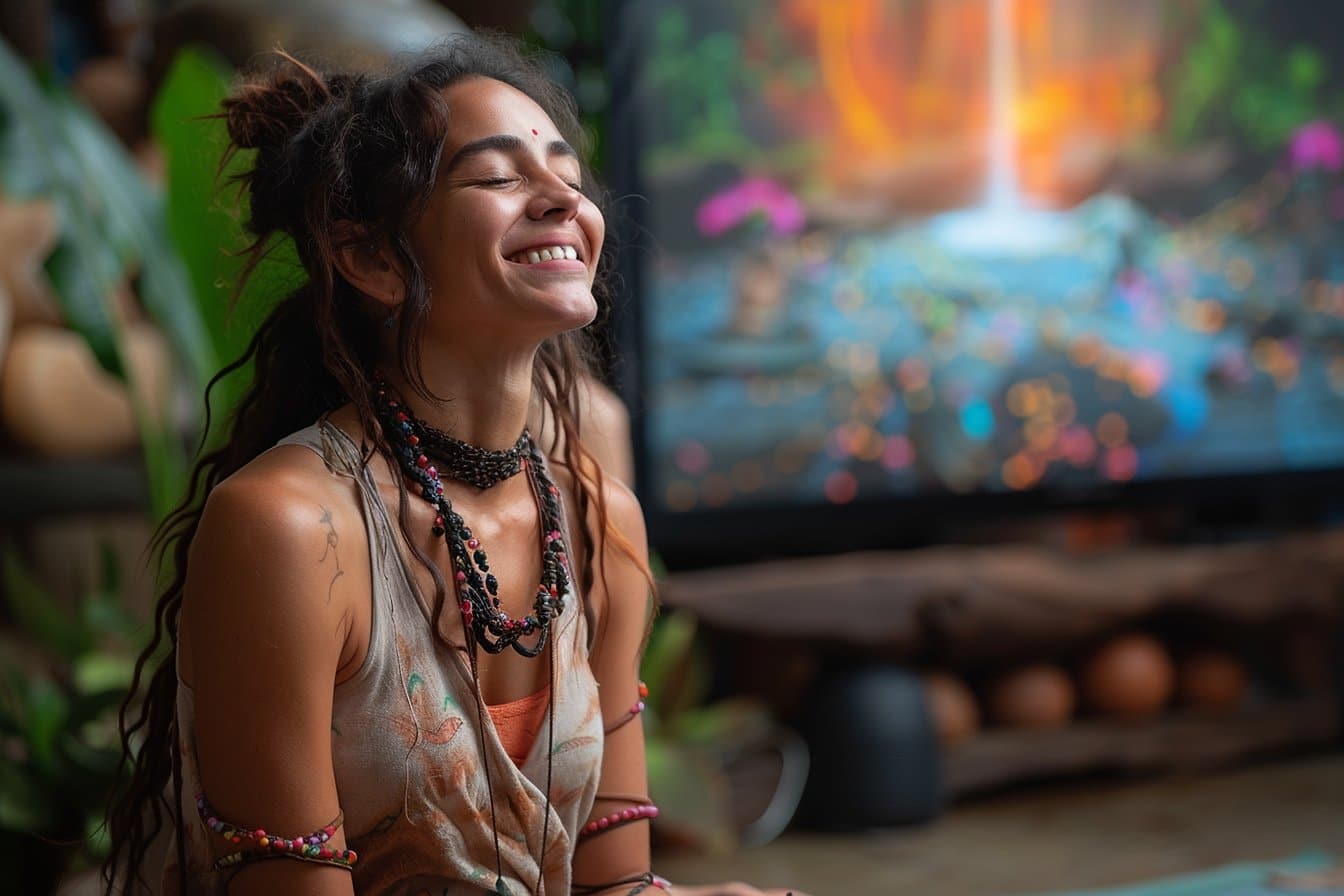 Les séances de yoga du rire en ligne pour améliorer le bien-être émotionnel