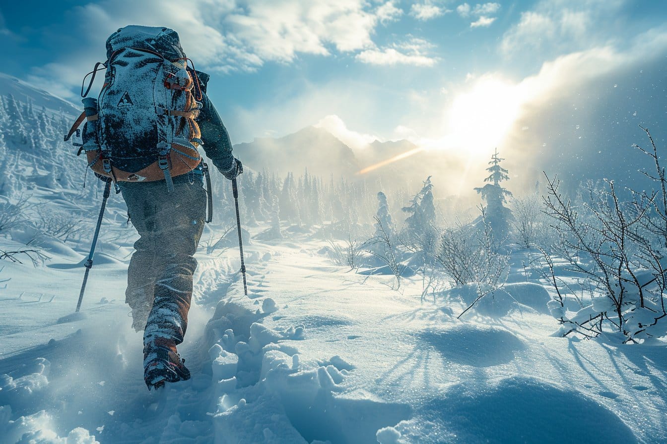 Les équipements essentiels pour réussir sa randonnée pédestre en hiver